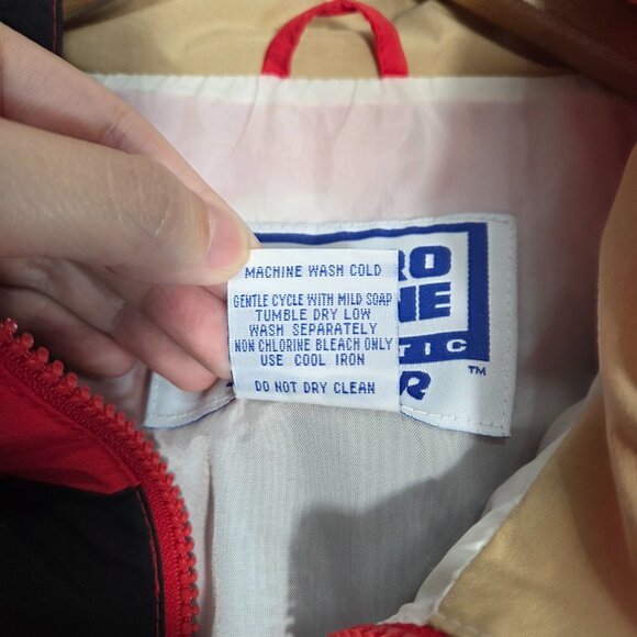 Vintage 90s NFL San Francisco 49ers Starter Pro Line Windbreaker Jacket - Picture 9 of 10